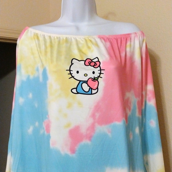 SHEIN Dresses & Skirts - 🐱 Hello Kitty Tie Dye Dress Plus Size 4X